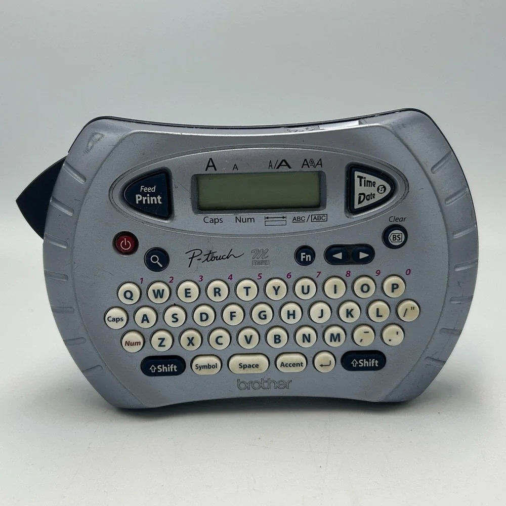 Brother‎ P-Touch PT-70 Label Maker Thermal Printer Handheld Labeler Tested Works